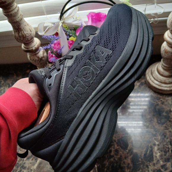 Hoka One Bondi 8 Comfort/Athletic Medical Field Shoes Size 9 4E Extra Wide Men - Picture 5 of 12